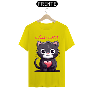 Nome do produtoCamiseta i love cats