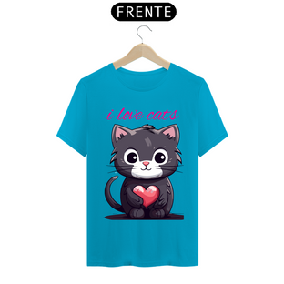 Nome do produtoCamiseta i love cats