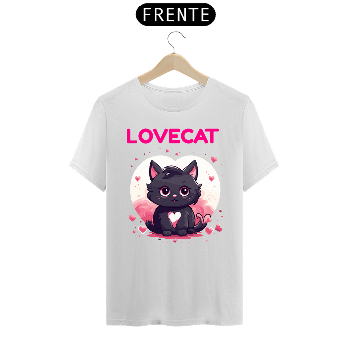 Nome do produtoCamiseta LOVECAT casa do nerd