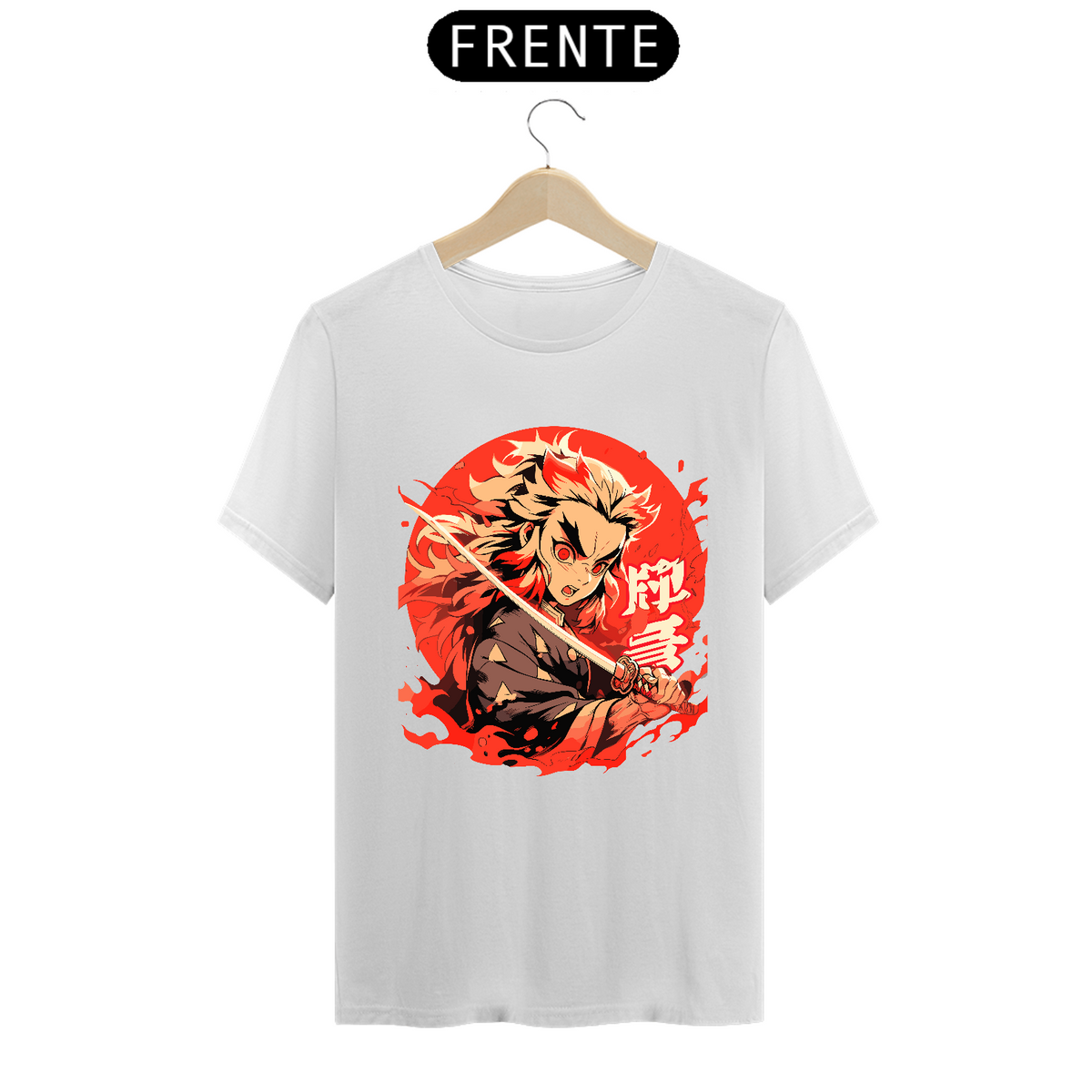 Nome do produtoCamiseta Rengoku Demon Slayer