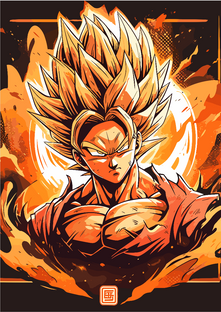 Nome do produtoPôster 4K Goku