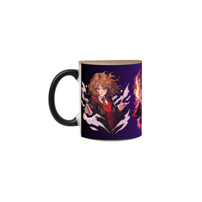 Caneca Mágica Harry Potter Hermione Ron Weasley