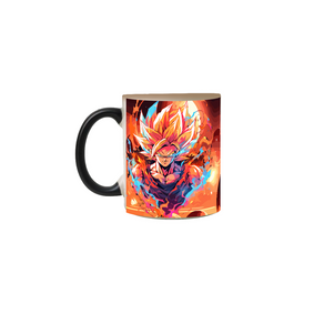 Caneca Mágica  Goku E Vegeta