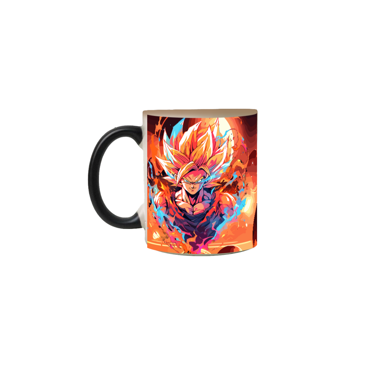 Nome do produtoCaneca Mágica  Goku E Vegeta