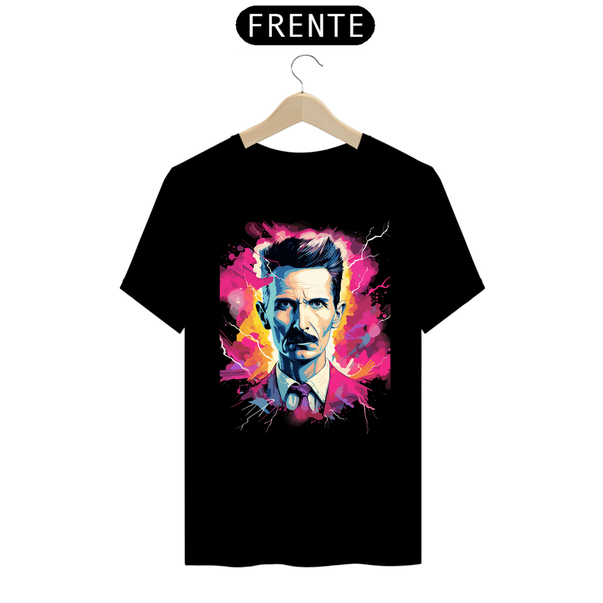 Nome do produtoCamiseta Nikola Tesla