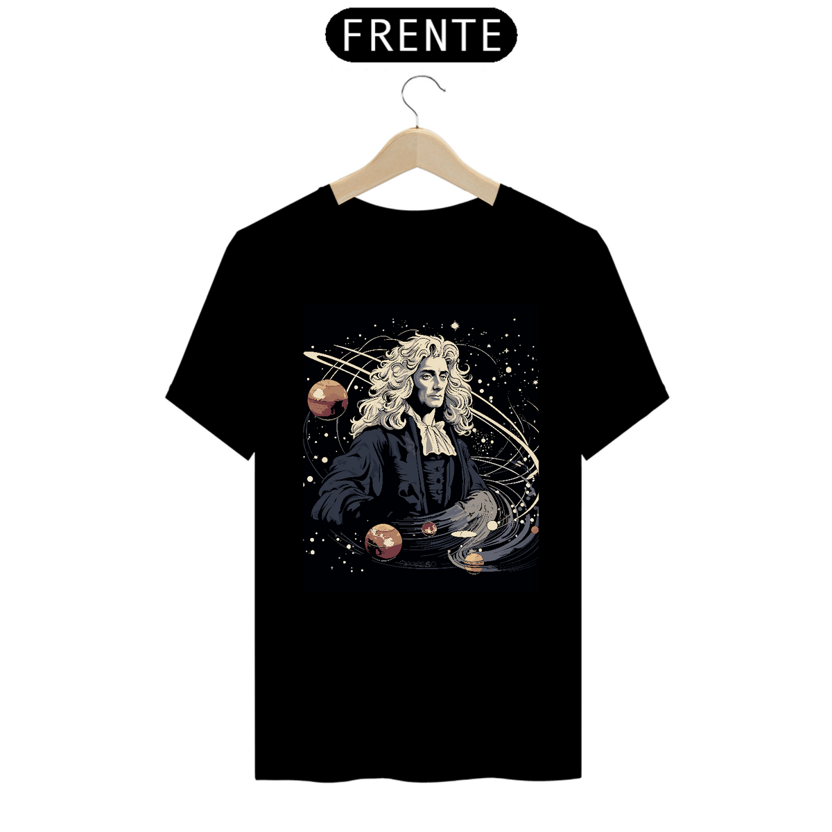 Nome do produtoCamiseta Isaac Newton