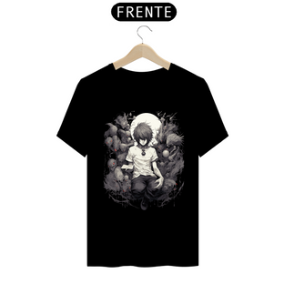 Nome do produtoCamiseta Death Note, L com o caderno da morte