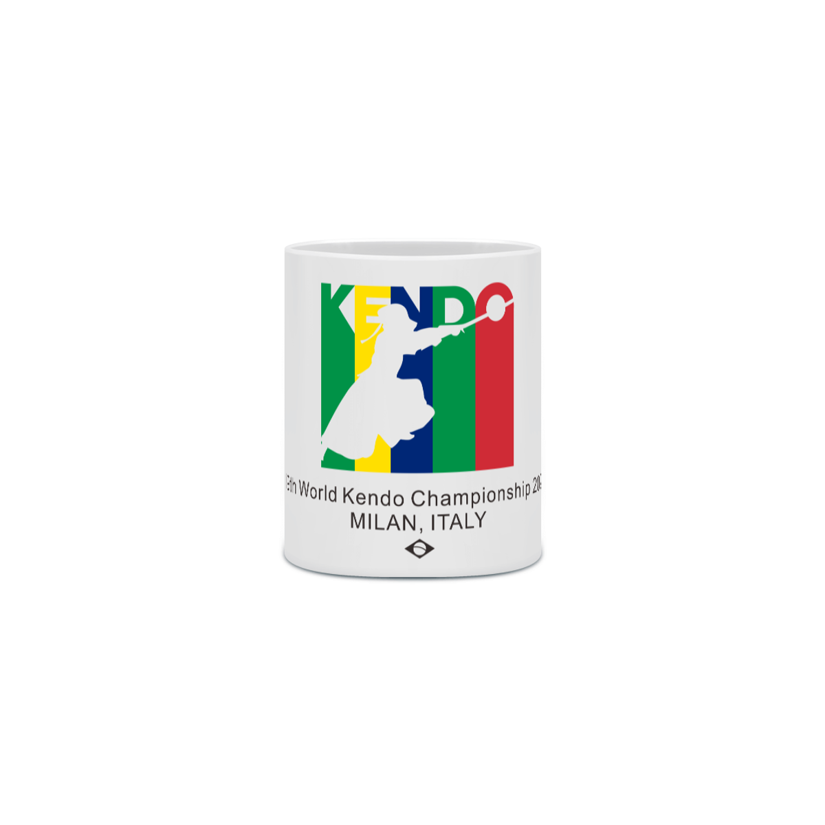 Nome do produto: Kendo Brazil - Caneca Colors BRA ITA