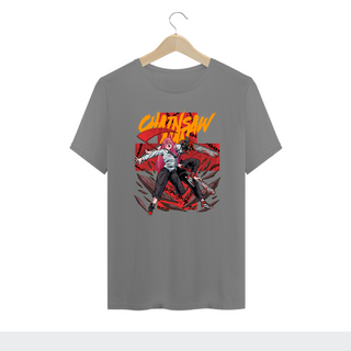 Nome do produtoCamiseta Plus Size Chainsaw Man Denji Power Estampa Anime