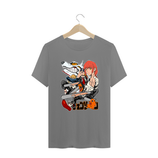 Nome do produtoCamiseta Plus Size Chainsaw Man Estampa Anime