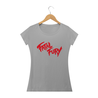 Nome do produtoCamiseta Feminina Fatal Fury Logo Estampa GAME