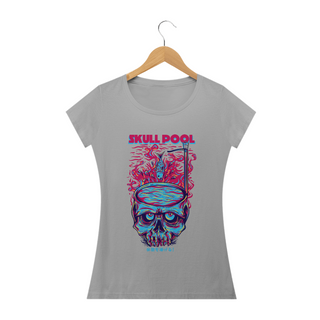 Nome do produtoCamiseta Skull Pool - Piscina de Caveiras Feminino