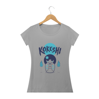 Nome do produtoCamiseta Feminina Kokeshi Estampa Japonesa