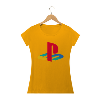 Nome do produtoCamiseta Feminina Playstation Logo Estampa GAME