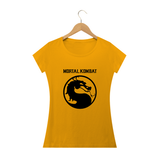 Nome do produtoCamiseta Feminina Mortal Kombat Estampa GAME