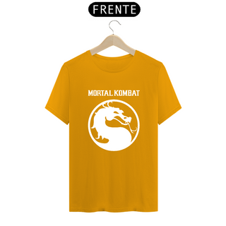 Nome do produtoCamiseta Mortal Kombat Logo Estampa GAME