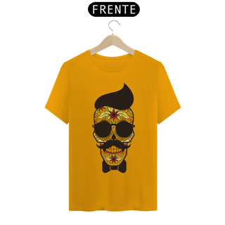 Nome do produtoCamiseta La Barbearia Caveira Mexicana