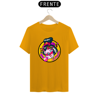 Nome do produtoCamiseta Gueixa bola de chiclete Estampa Japonesa