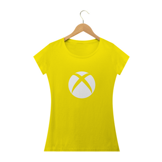 Nome do produtoCamiseta Feminina XBOX Símbolo Estampa GAME