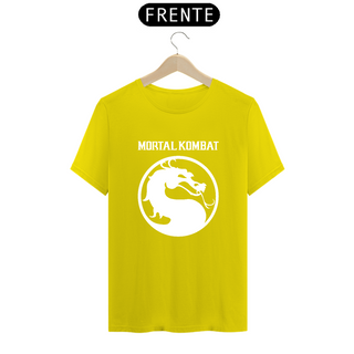 Nome do produtoCamiseta Mortal Kombat Logo Estampa GAME