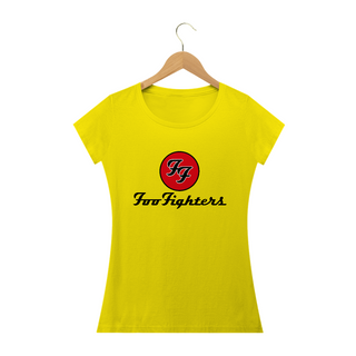 Nome do produtoCamiseta Feminina Foo Fighters Estampa ROCK