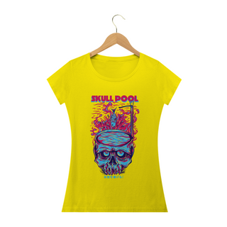 Nome do produtoCamiseta Skull Pool - Piscina de Caveiras Feminino