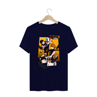 Nome do produtoCamiseta Plus Size Haikyu!! Kageyama e Hinata Estampa Anime