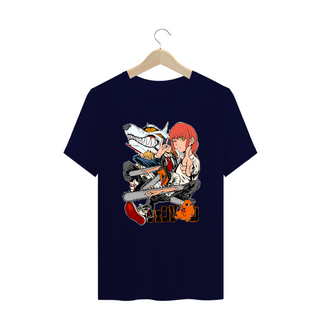 Nome do produtoCamiseta Plus Size Chainsaw Man Estampa Anime