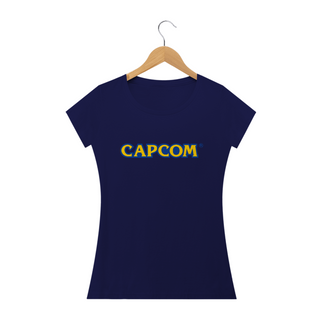 Nome do produtoCamiseta Feminina CAPCOM Estampa GAME