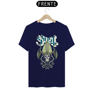 Nome do produtoCamiseta Ghost Serpente Estampa ROCK