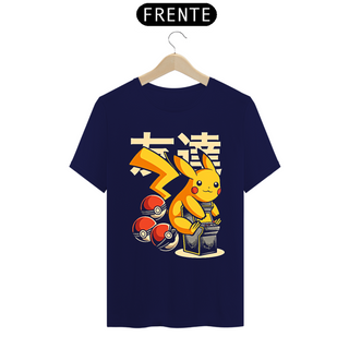 Nome do produtoCamiseta Pikachu Arcade Pokemon Estampa GAME GEEK