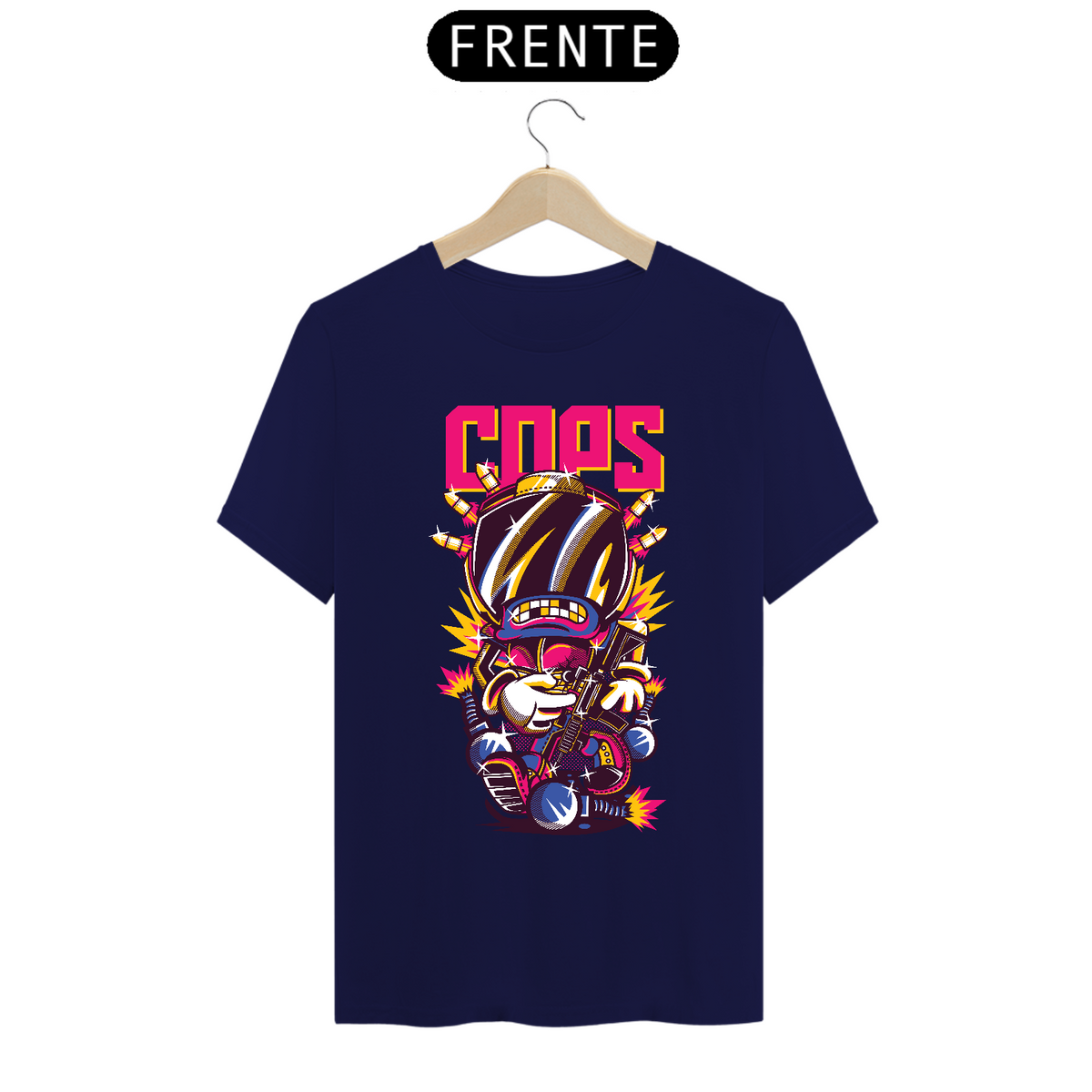 Nome do produto: Camiseta Cops