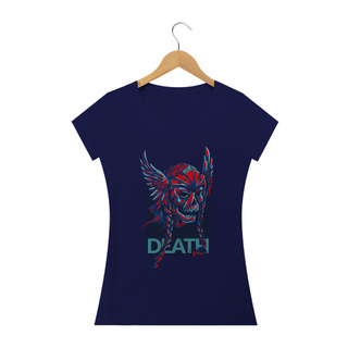 Nome do produtoCamiseta Death - Morte - Feminino