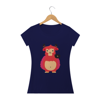 Nome do produtoCamiseta Urso Mágico e Felpudo Feminino