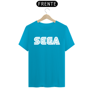 Nome do produtoCamiseta SEGA Logo Branco Estampa GAME