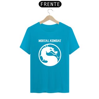 Nome do produtoCamiseta Mortal Kombat Logo Estampa GAME