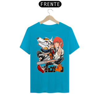 Nome do produtoCamiseta Chainsaw man Estampa Anime