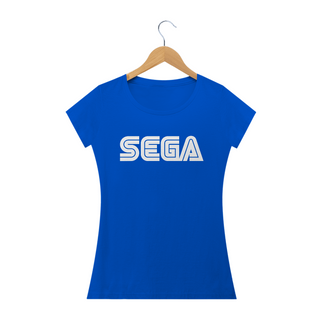 Camiseta Feminina SEGA Logo Estampa GAME