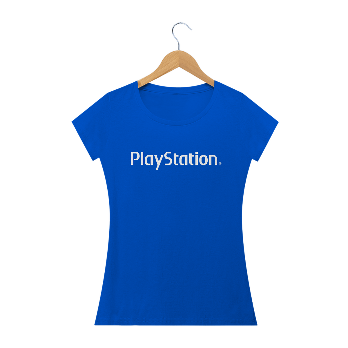 Nome do produto: Camiseta Feminina Playstation Estampa GAME