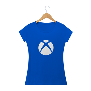 Nome do produtoCamiseta Feminina XBOX Símbolo Estampa GAME