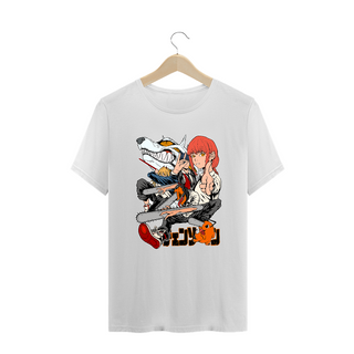 Nome do produtoCamiseta Plus Size Chainsaw Man Estampa Anime