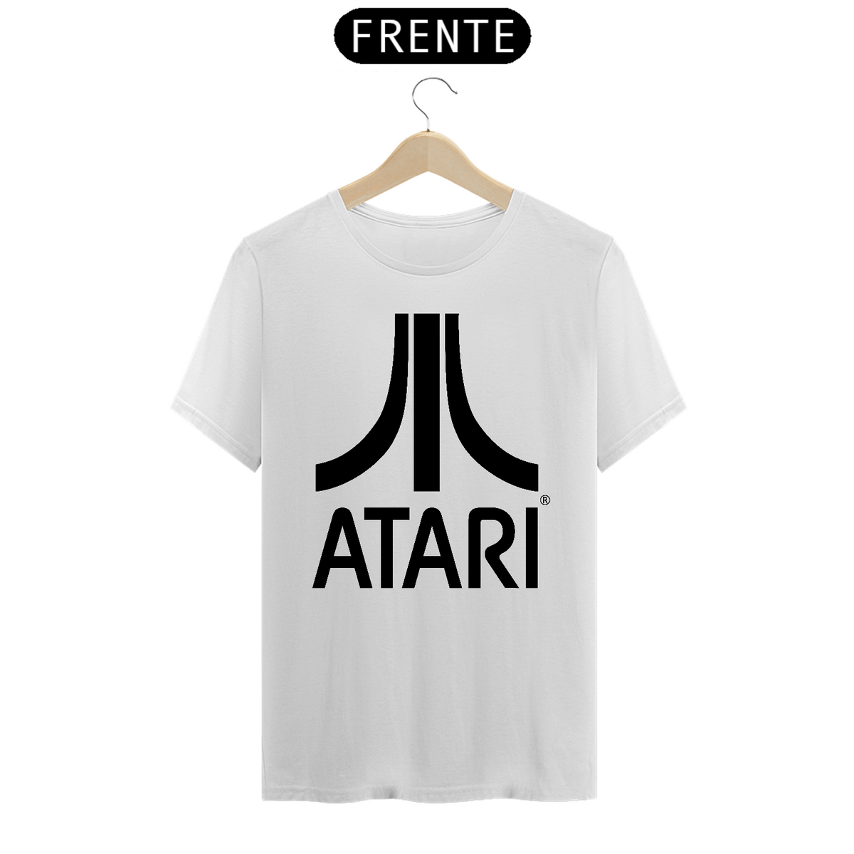 Nome do produto: Camiseta ATARI Estampa GAME