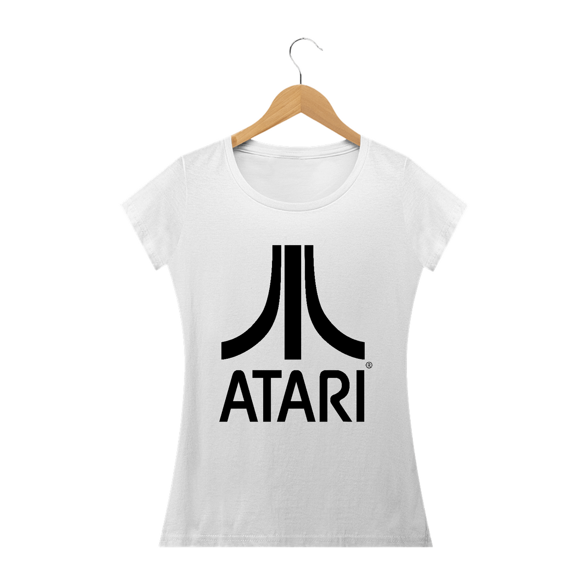 Nome do produto: Camiseta Feminina Atari Estampa GAME