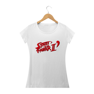 Camiseta Feminina Street Fighter 2 Estampa GAME