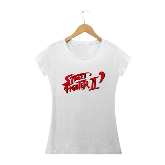 Camiseta Feminina Street Fighter 2 Estampa GAME