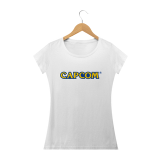 Nome do produtoCamiseta Feminina CAPCOM Estampa GAME