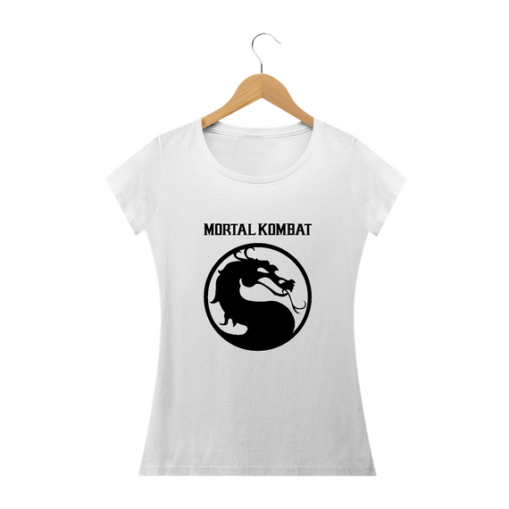 Camiseta Feminina Mortal Kombat Estampa GAME