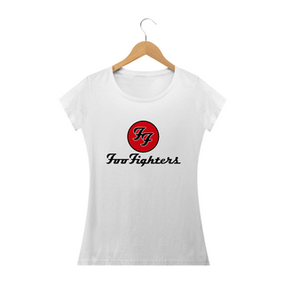 Camiseta Feminina Foo Fighters Estampa ROCK