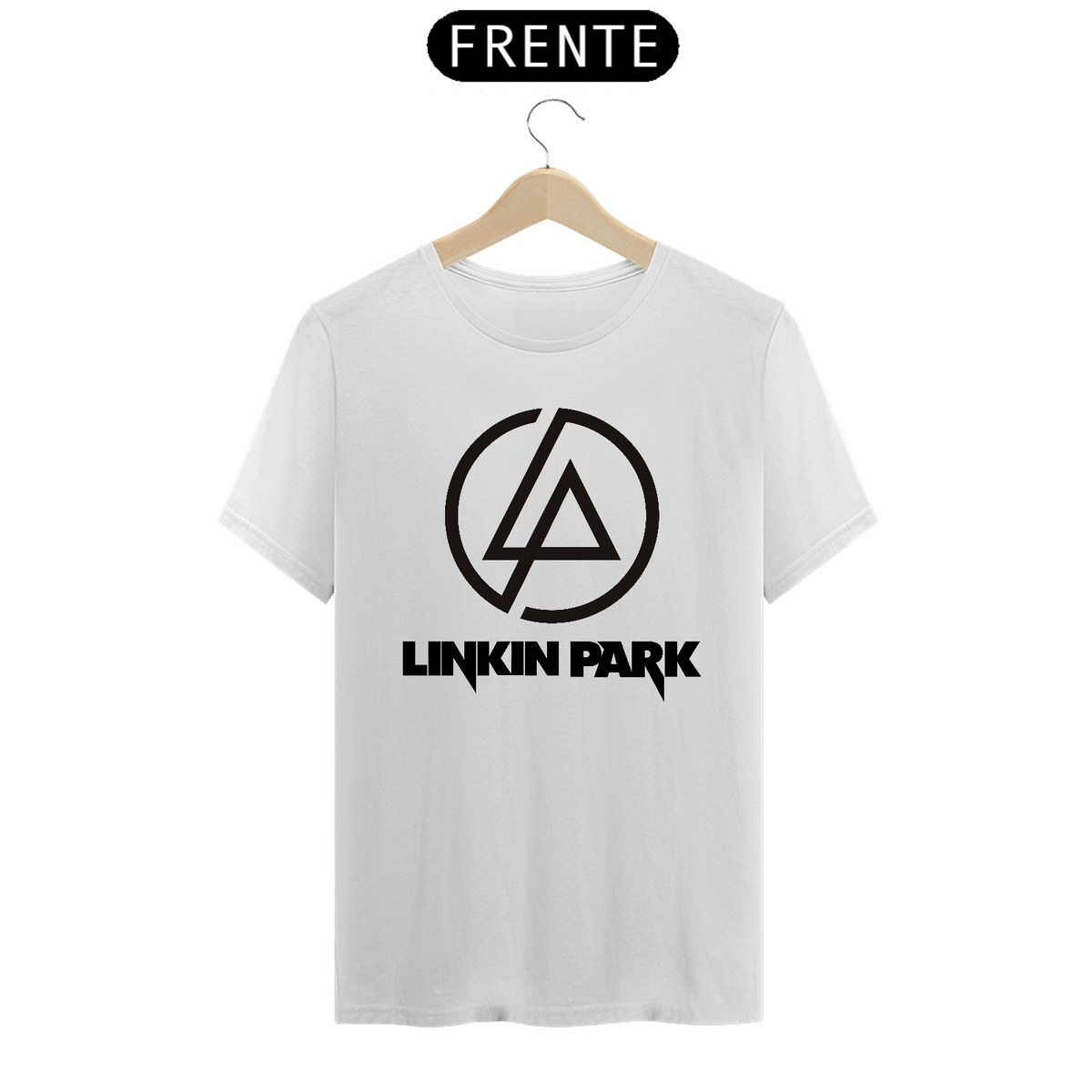 Nome do produto: Camiseta Linkin Park Logo Estampa ROCK