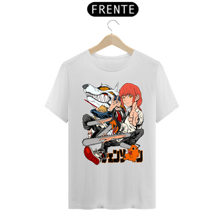 Nome do produtoCamiseta Chainsaw man Estampa Anime